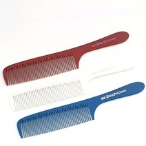 EZ 정전기방지 나노카본 손잡이커트빗(HG-108)188mm, 나노카본커트빗(HG-108), 화이트