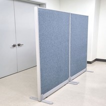 진웅파티션 PVC 45T 높이 1800 원톤 사무실파티션 파티션 (부속별도), PN713