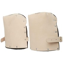 CLC Custom Leathercraft 309 가죽 무릎 패드 튼튼함 탠, Kneepads, Double thick felt lining