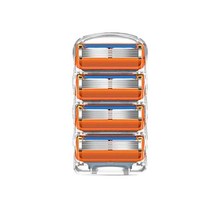 질레트 프로글라이드 면도기 5중 호환용 면도날, 4개입, 1개