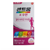 센트룸 포 우먼 멀티비타민 미네랄 센트륨, 70정, 1세트