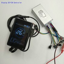 잘나가는LCD 디스플레이 S2 + LISHUI 25A/13A 컨트롤러 전기 자전거 토크 센서 T9/T13/T15/T17 액세서리 D, 02 S2 48v13a, 한개옵션1