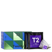 T2 Tea Twenty - Assorted Teabag Gift Pack 20 Tea Bag Sachets Christmas gift Holiday gift １.5 Ounc, 1