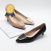 여성 스켈레토 비죠 미들힐 하이힐 구두 힐높이 슬링백 신발 사이트 뮬 따뜻한 보온