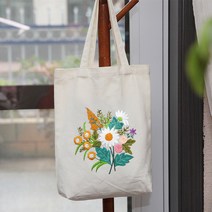 프랑스자수 가방 DIY 에코백 만들기 패키지 키트 취미, I