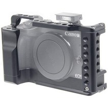 일본직발송 2. KOOWL 대응 CANON 캐논 EOS M6 MARK IIEOS M6 카메라 전용 케이지 초확장성 ARRI 규격의 나, EOSM6IITL, One Color