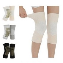 MI.SOS 쑥 뜸 무릎 보호대 (2개 1세트), 그레이(L), 2개