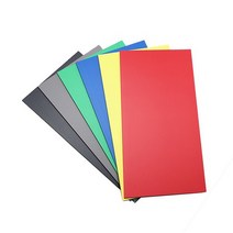 [크리앤조이]포맥스 1Tx20x600mm 칼라, 상세설명 참조, [6380410]빨강