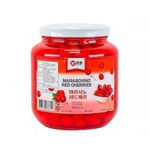 화풍 마라시노 레드 체리 1988g (꼭지없음), 3개