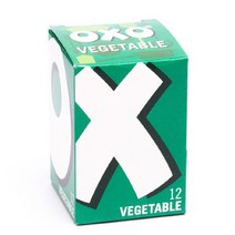 OXO 옥소 야채 스톡 큐브 71g (12조각) vegetable stock 육수, 1개