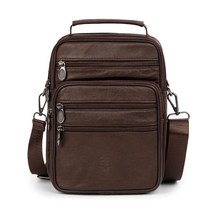 5포켓 지퍼형 멀티수납 소가죽 크로스백 한줄가방 결혼식장가방 책가방 안경집가방 성경책가방 숄더백 학생