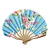 HFP309529대나무 반원 접이식 부채 휴대용부채 동양화 판촉물, 1