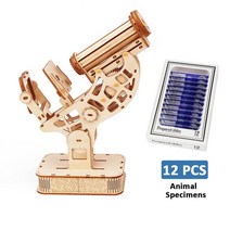 로보타임 마블런 나무블럭 모델 3D 조립 미니어처하우스 DIY, CHINA, 12 animal slides