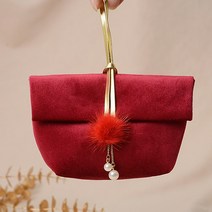 결혼 사탕 가방 포장 가죽 신부 들러리 선물 작은 물건 상자 결혼식 답례 졸업 구디백, 적포도주