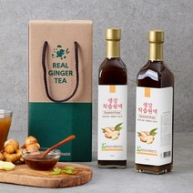 농부프린스 프리미엄 생강차 생강청 생강즙 봉동생강진액 생강원액 수제청선물세트 유리병 630g x 2생강차 몸붓기빼는법 생강효능 생강청 생강차효능 목에좋은차, 일반선물세트