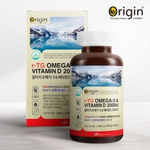 오리진 알티지 RTG 오메가3 비타민D 고함량 EPA DHA NCS 추천 약국 본사 혈액순환 혈행개선 기억력 개선 엔초비 멸치 캐나다 저온초임계, 1개(100일분), 1,208mg x 100캡슐