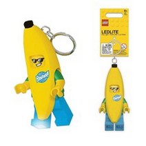 밤나무 레고 클래식 바나나맨 LED키체인 / KE118/