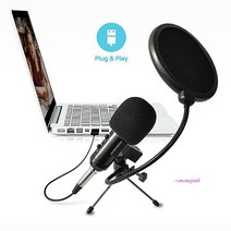 MMSc_마이크 에코 USB 방송용 노래 스튜디오 콘덴서마이크 유선 유튜브 유튜버 녹음용 유튜브용 보컬bcd682