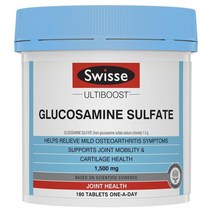 뉴질랜드직구 Swisse Glucosamine Sulfate 1500mg 180tablet 1팩, 수량, 상세참조