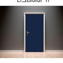 황진869황진 심플한 현관문시트지 원룸 출입문시트지 아파트 빌라 단색문시트지 철문, 다크네이비-11