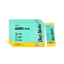 체중조절용 조제식품 곡물 단백질 프로틴 쉐이크 분리대두단백 동물성 식물성 3통