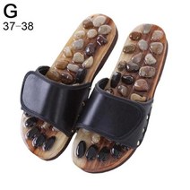 실내 지압 슬리퍼 평발 다이어트 건강 Walk stone shoes feet massage 발 반사 요법 acupuncture therapy massager massager