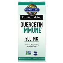 Garden of Life 의사가 제조 퀘르세틴 이뮨 500mg 베지 정제 30정