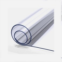 2023 홈바 테이블 부드러운 유리 테이블 매트 1mm PVC 투명 식탁보 방수 직사각형 커버 패드 주방 오일 방, 01 Transparent_34 70x70cm