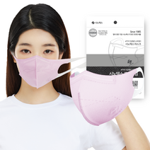 시노텍스 ePTFE 완벽한 숨쉬기편한 프리미엄 마스크 컬러 골라담기 10매, 라이트핑크초등학생용(SS) 10매