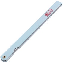 200mm 긴 17 잎 0.02mm의-1.0mm 인 갭 두께는 필러는 게이지 게이지 측정, 보여진 바와 같이, 하나