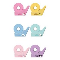 시나모롤 테이프컷터기 바이하츠시나모롤 테이프컷터기 바이하츠 풀 접착제 테이프 사무용품 오피스디포 사무실 사무실용품 캐릭터 컷터 테이프, 본상품