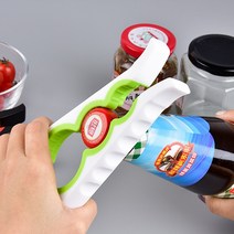 병따개 만능 잼 멀티 다용도 오프너 페트병 손쉽따개, 레드