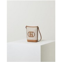 헤지스 ACC [갤러리아] [헤지스ACC] HIWA2F524 베이지 로고패치 가죽 미니크로스백