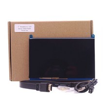 신제품 7 인치 IPS 터치 스크린 라즈베리 파이 4 1024x600 정전식 HDMI LCD 터치스크린 모니터 휴대용, 03 IPS LCD to Cable