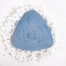 오렌지미싱 로얄초크 큰초크 재단용 단단함 좋은품질 재단용초크, 1개, 하늘색