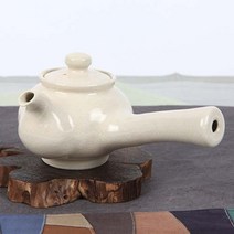 백자아이보리 5인 다관 균열 250ml 티포트 티팟