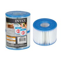 인텍스 버블 스파 전용 교체 필터 카트리지 2개 인덱스 INTEX