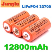 인산철배터리팩 100% 정품 32700 12800mAh 3.2V lifepo4 충전식 배터리 전문 리튬 철 인산염 전원 나사 포, 02 2PCS