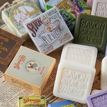 사본느리 프랑스 명품 비누 클렌징/바디/향기 1+1 틴+종이케이스, 세트1 버베인(30585)+마린(B9)