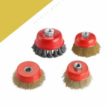 철 샌딩 브러쉬 솔 연마 녹 제거 마무리 스틸 너트 와이어 컵 청소 브러시, 상품선택, 타입3