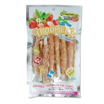 단백질 칼슘up 순닭고기 반려견용 우유껌 2개 치아 시추 푸들 말티푸 비숑