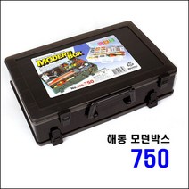 [낚시야놀자] 해동 모던박스 750 (36x24x10cm) 중대형 태클박스 낚시