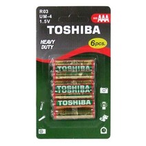 TCc실용적인 TOSHIBA AAA건전지 6P 장난감건전지 충전, 순간 1
