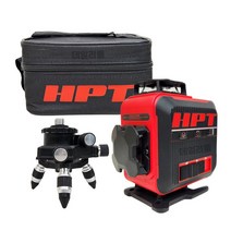 HPT 레드레이저 4D 미니 레벨기 배터리2개 삼각대 세트 HL-4MR, 1개