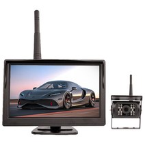 삼림늑대 무선 5인치 고화질 모니터 + 후방카메라 세트 후측방 주차라인, K0607 PRO