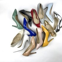 애나멜 스틸레토 베이직 하이힐 13color (10cm)