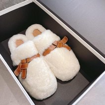 편한 실내화 슬리퍼 디자이너 라운드 토 럭셔리 여성 플랫 뮬 신발 겨울 파티 슬라이드 컴포트 모피 Ytmtloy 2023 Zapatillas Mujer Casa