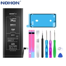 NOHON 노혼 iPhone 배터리 아이폰X XR 아이폰XS MAX 아이폰8 8플러스 아이폰7 7플러스 아이폰6S 6S플러스 6 6플러스 아이폰SE 5 5S 고용량 배터리 교체, For iPhone 7Plus 3360mAh