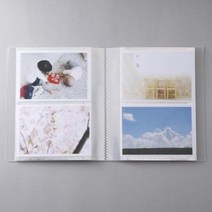 MUJI 무인양품 파일 앨범ㆍ2단ㆍ136매용 사진첩