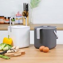 채반 분리형 밀폐형 음식물 쓰레기통 3L 수거용기 음쓰통 가정용 잔반통